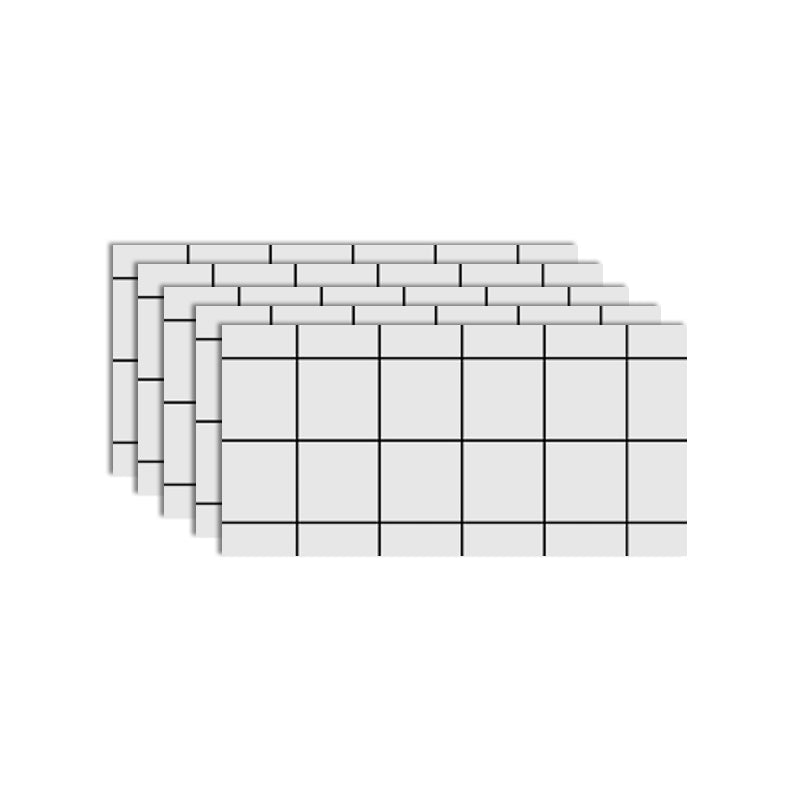 BowLift | PVC Peel and Stick Wall Paneling Rectangular Individual Panels Wallpaper