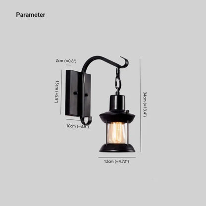 Skanto | Vintage Metal Wall Lamp