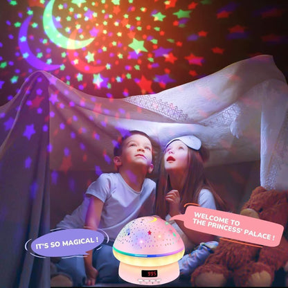 BowLift | Magic star projector with 16 colours & timer function