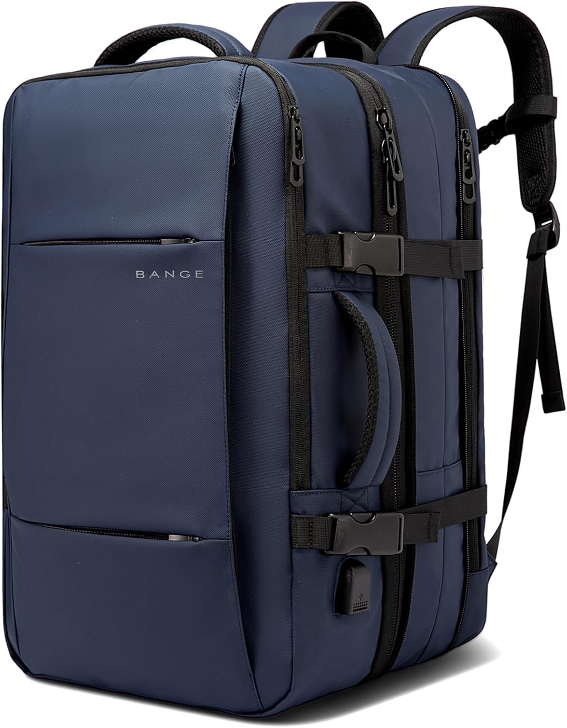 Expandable 26–45L Waterproof Travel Backpack with Laptop Sleeve & Duffle Carry | Bowlift