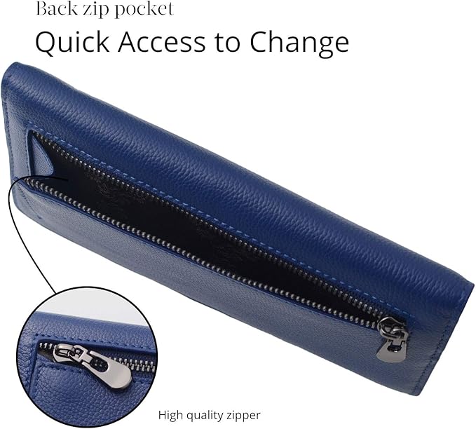Ultra-thin RFID Leather Wallet Kalsten