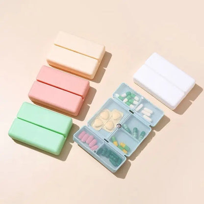Compact Magnetic Pill Organizer | Portable, Safe Storage | Bowlift