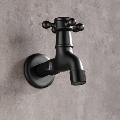 BowLift | Wide Bathroom Sink Faucet Wall-Mounted Cross Handle Faucet