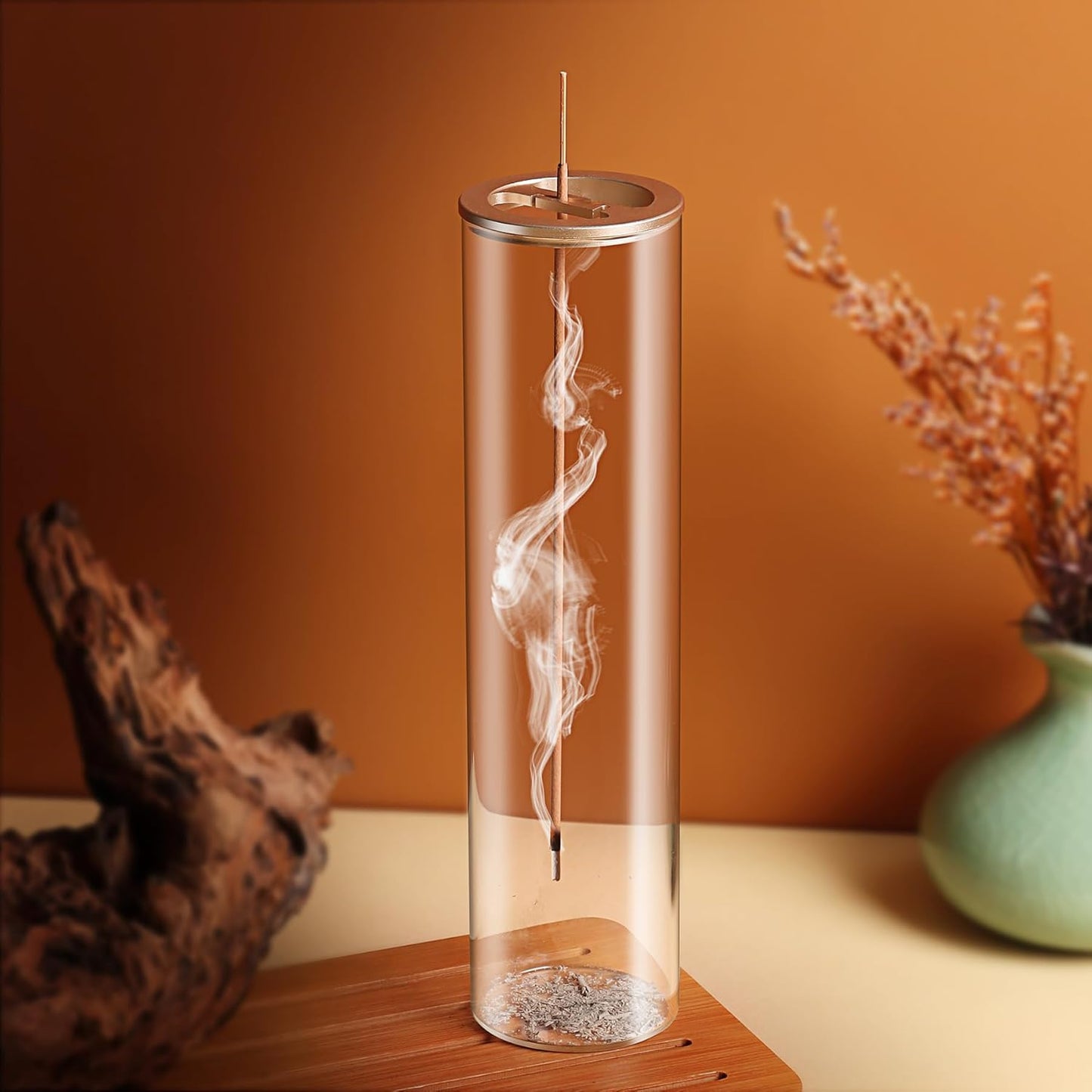 Skanto | Stick Incense Holder [Anti-Ash Flying]