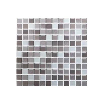BowLift | Plastic Peel & Stick Mosaic Tile Waterproof Peel & Stick Mosaic Tile with Square Shape
