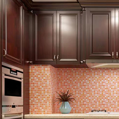 BowLift | Plastic Peel & Stick Mosaic Tile Waterproof Peel & Stick Mosaic Tile with Square Shape