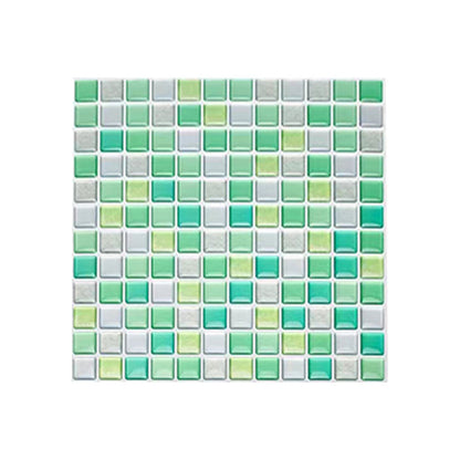 BowLift | Plastic Peel & Stick Mosaic Tile Waterproof Peel & Stick Mosaic Tile with Square Shape