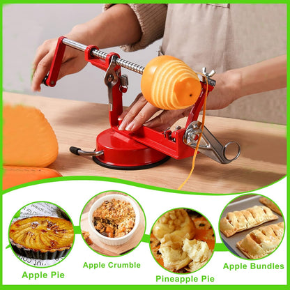 Skanto | Apple Peeler & Slicer With Suction Cup - Core Remover