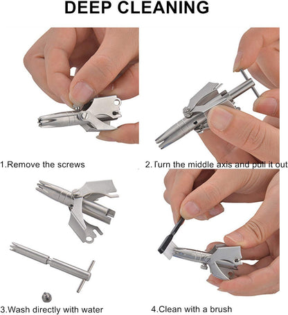 Stainless Steel Nose Hair Remover | Karnz