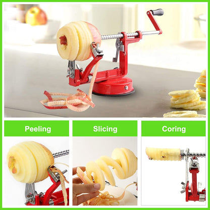 Skanto | Apple Peeler & Slicer With Suction Cup - Core Remover