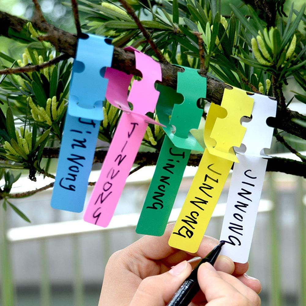 Skanto | Reusable Plastic Plant Labels for Garden and Tree Tagging