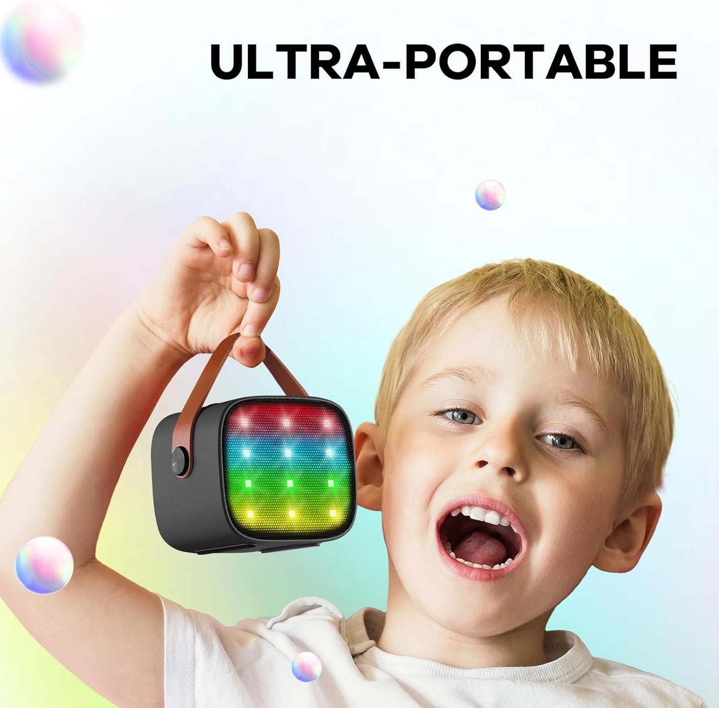 Skanto | Portable Mini Karaoke Machine with Bluetooth Speaker and 2 Wireless Microphones – Veylo