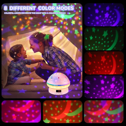 Skanto | Magical Star Projector with 16 Colors & Timer Function