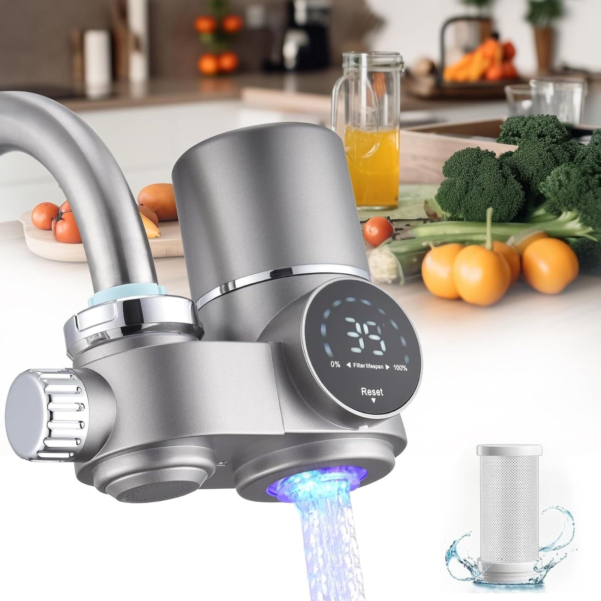 Skanto | Faucet Water Filter | Advanced Water Filter for Cleaner, Healthier Tap Water