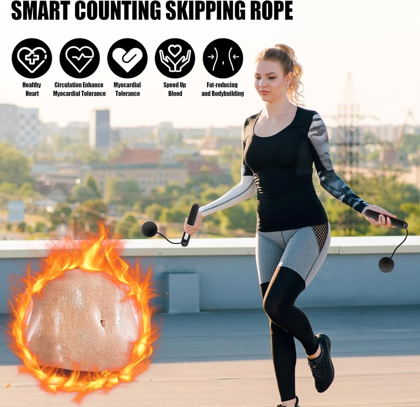 BowLift | Smart Jump Rope – Cordless Fitness with Real-Time Tracking