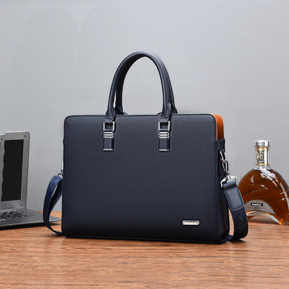 Genuine Leather Multi-compartment Business Bag for Professionals | Karnz