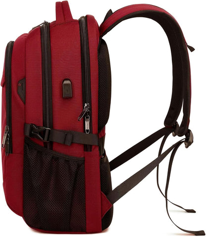 Water-Resistant Travel Laptop Backpack with USB Port & Organised Storage | Bowlift