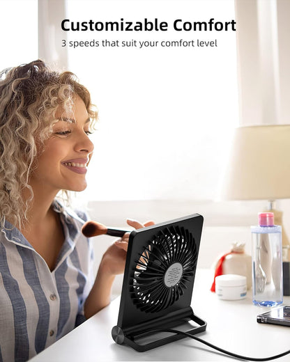 Strong Wind Ultra Quiet Small Desk Fan Skanto
