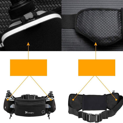 Skanto | Running Belt with Water Bottle – Comfort & Style