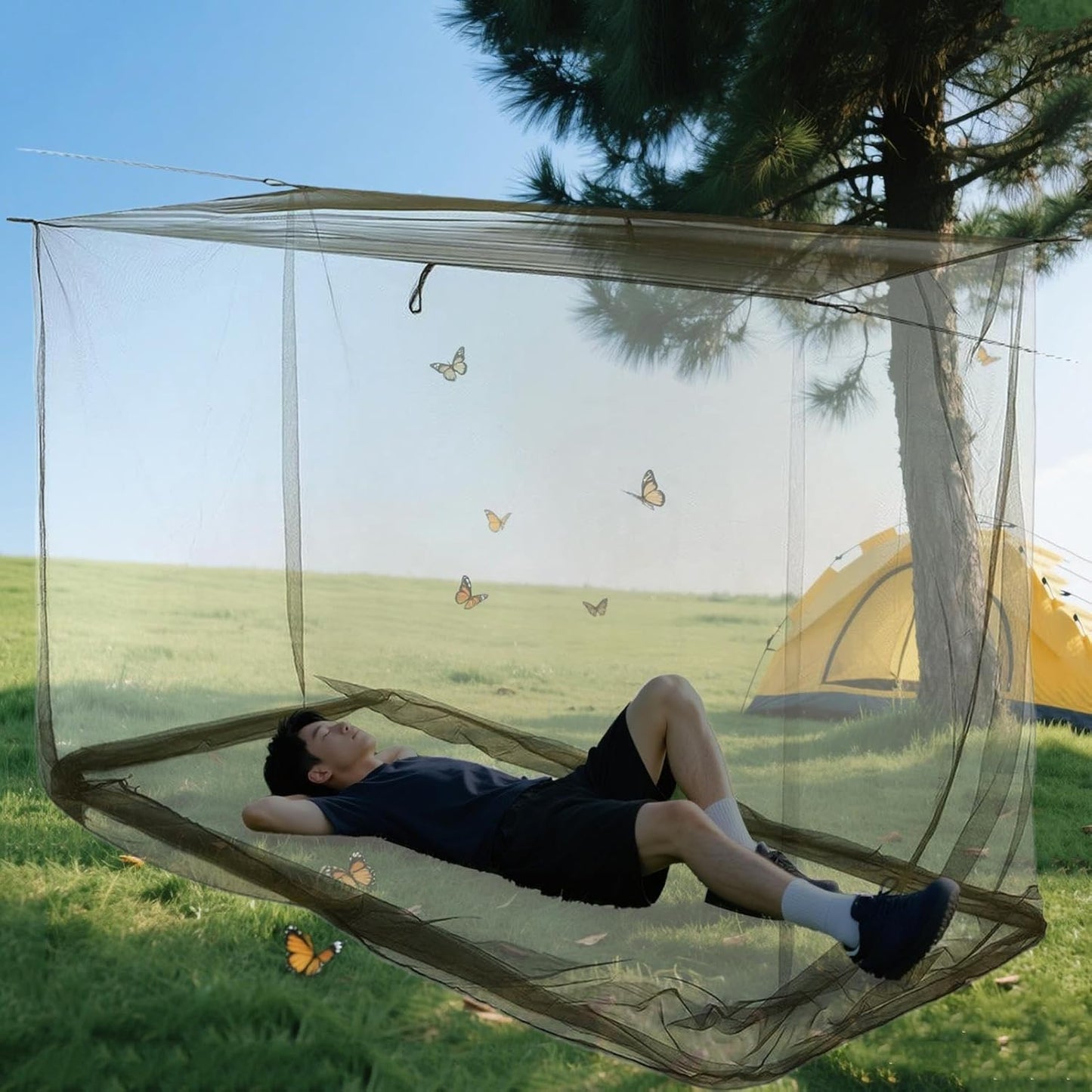 BowLift | Outdoor Rectangular Fly Net Canopy – Ventora