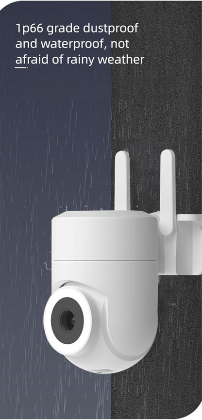 Skanto | Outdoor and Indoor Security Camera 2K 355° View with Night Mode