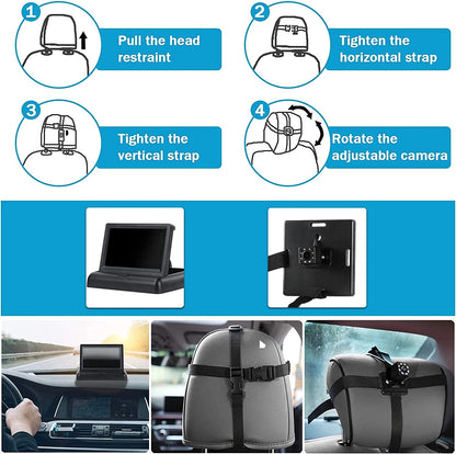Skanto | Car Seat Monitor Camera