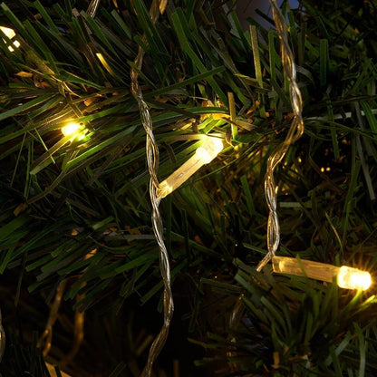 Skanto | Skanto Kemooie 500 LED Christmas Lights, 50M Waterproof String Lights for Outdoor Decor, Warm White