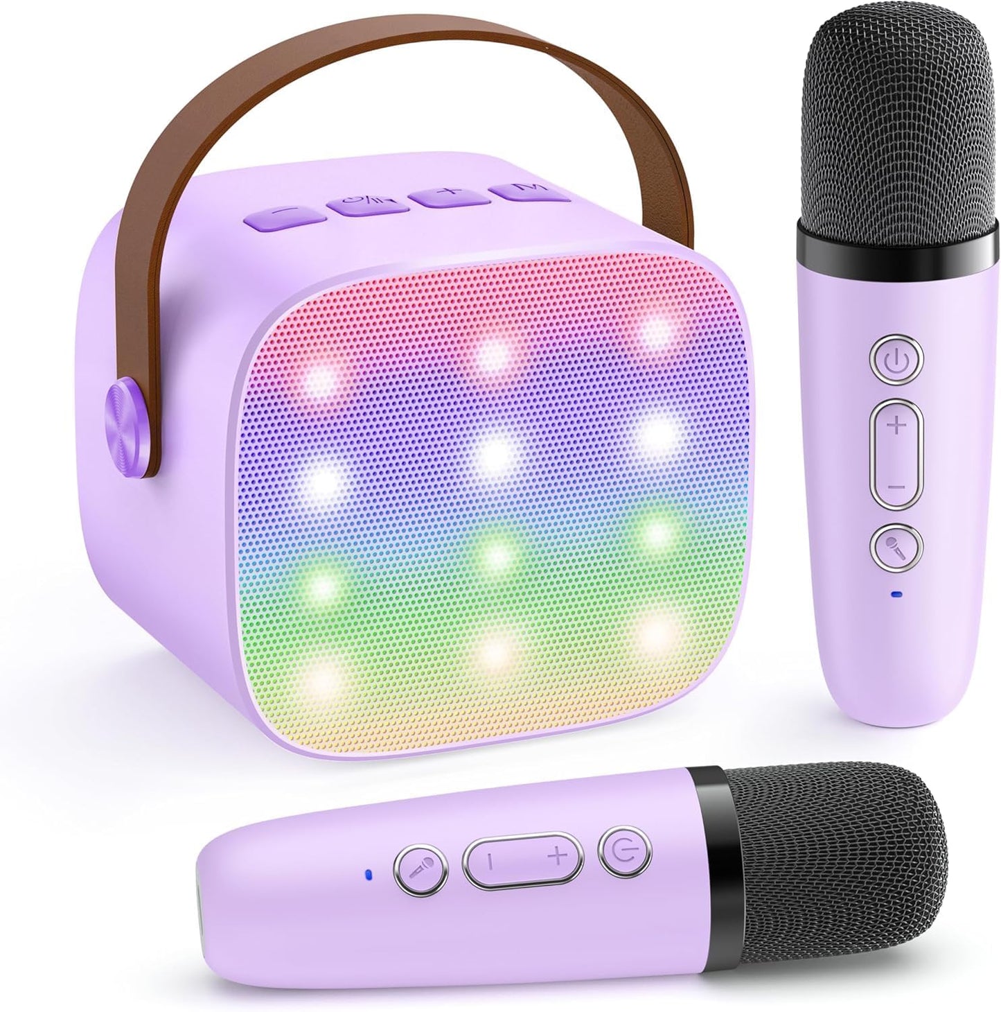 Skanto | Portable Mini Karaoke Machine with Bluetooth Speaker and 2 Wireless Microphones – Veylo