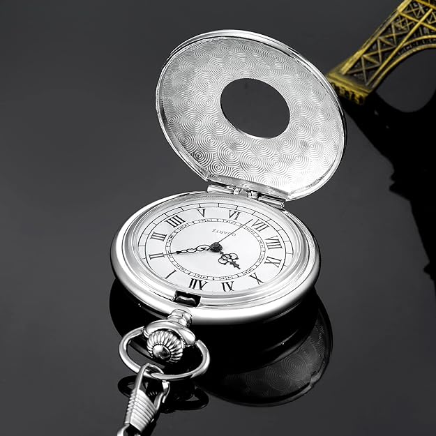 Classic Retro Pocket Watch for Men Skanto
