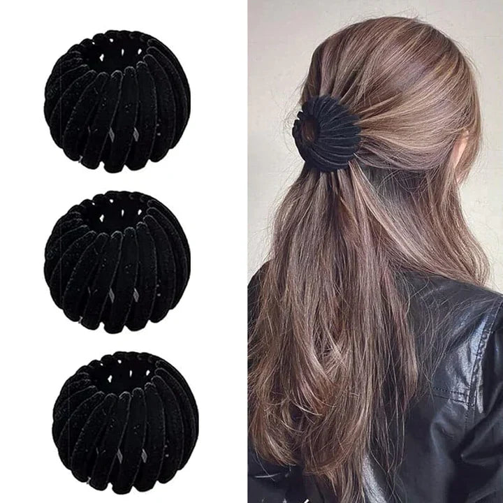BowLift | Stylish Bird's Nest Hair Clips – 3-Piece Set