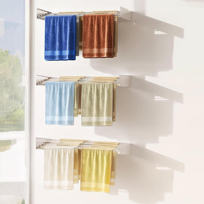 BowLift | Wall-Mounted Foldable Clothes Drying Rack – DryWall