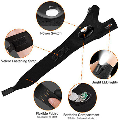 Comfortable LED gloves with waterproof lights | Karnz