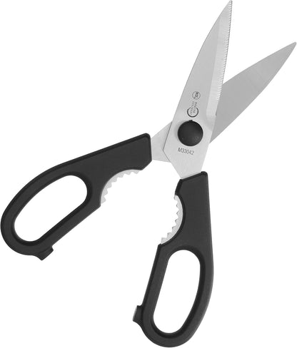 Skanto | Chef's Kitchen Shears - Premium Stainless Steel Blades - Ideal for Cutting Herbs, Poultry & Other Kitchen Tasks - Ergonomic Handles for Comfortable Grip & Precision - Multifunctional & Durable