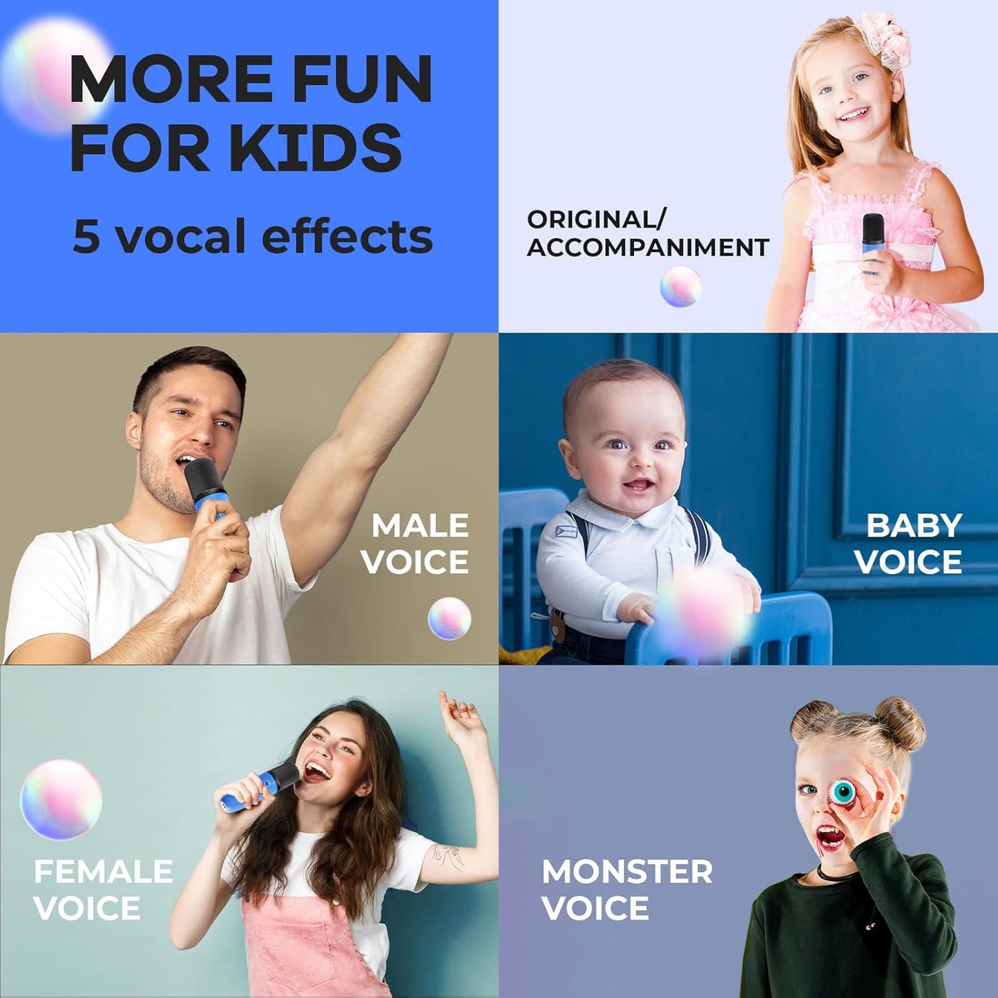 Skanto | Portable Mini Karaoke Machine with Bluetooth Speaker and 2 Wireless Microphones – Veylo