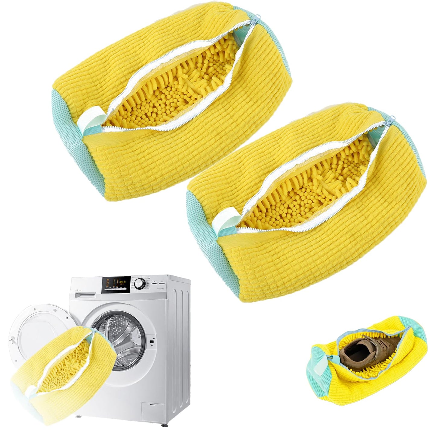 Shoe wash bag (2-pack)