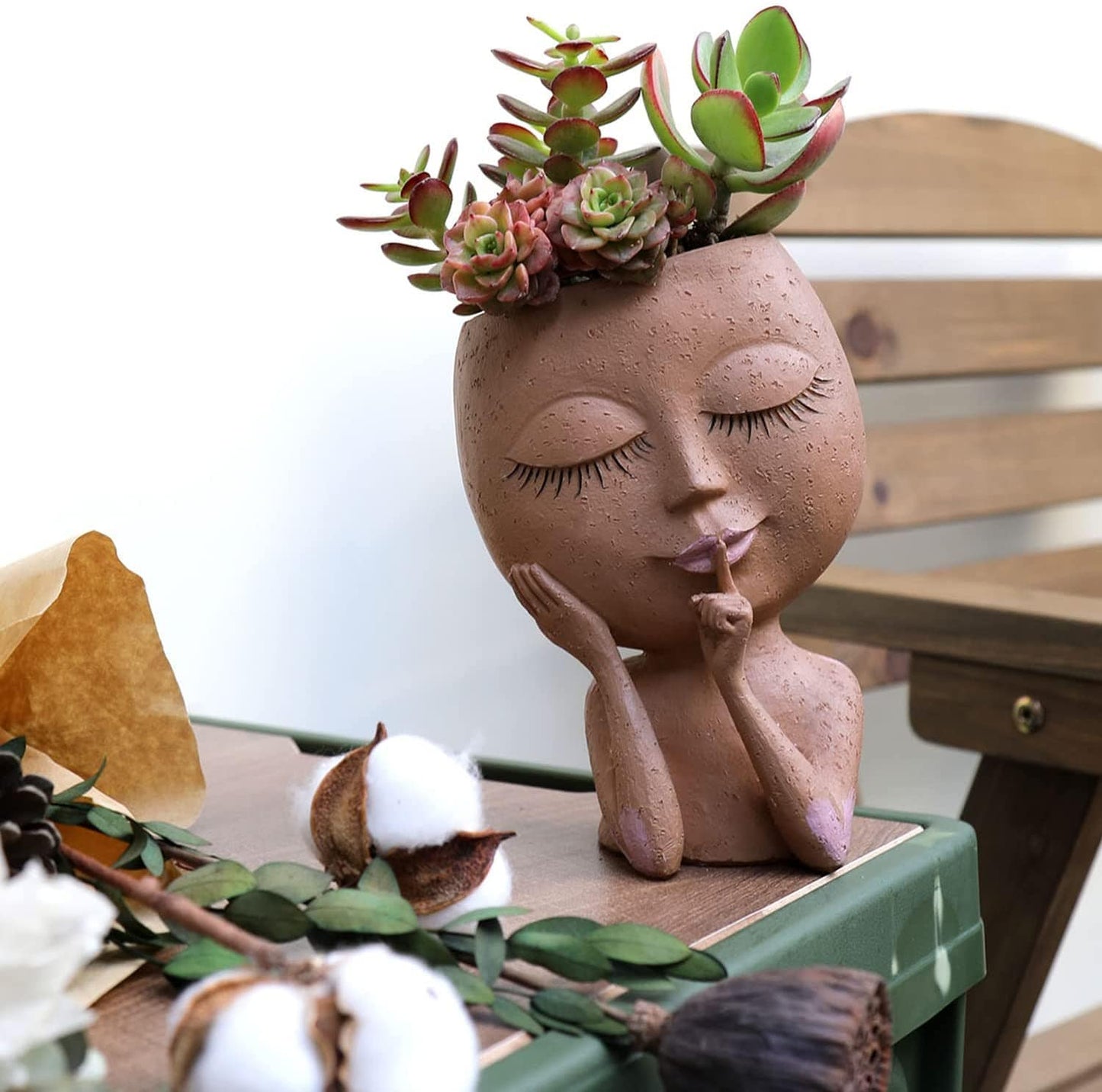 Skanto | Head Flower Vase