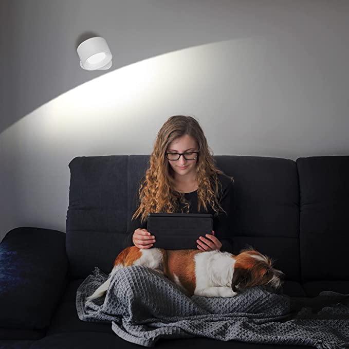 Skanto | Eternity Glow – Wireless LED Wall Lamp with Remote Control and Timer