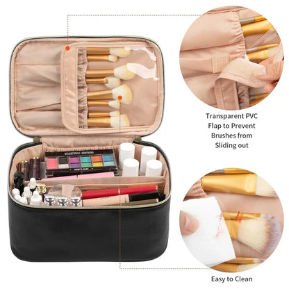BowLift | Practical Make-up Organizer for Traveling | With Compartments and Dividers