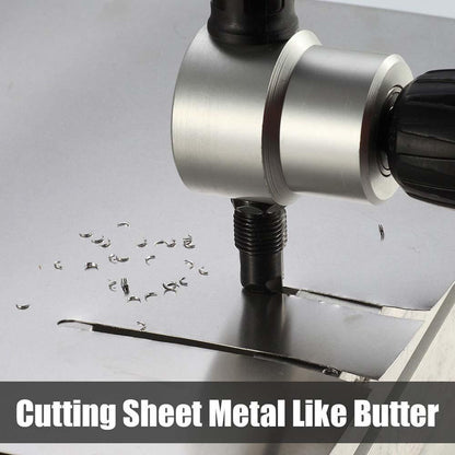 Skanto | Nibbler Cutter Drill Attachment Double Head Metal Sheet