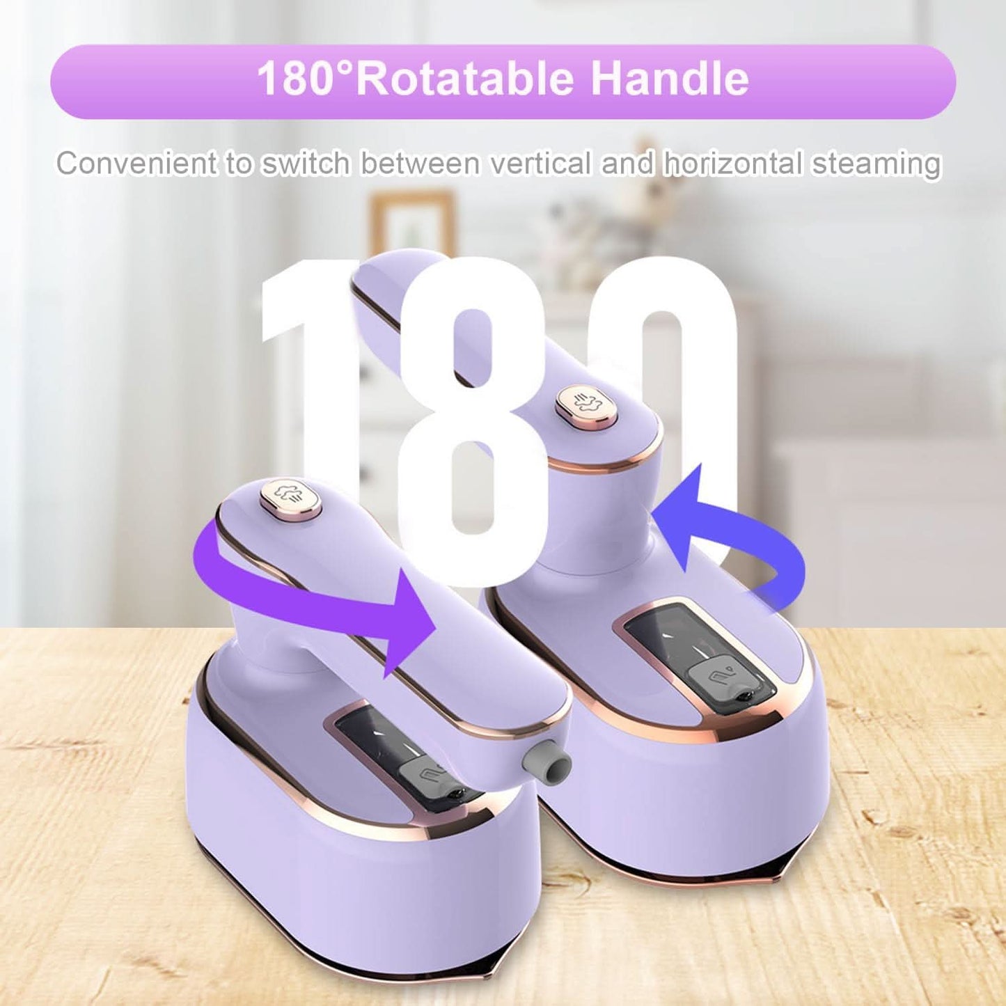 BowLift | IronPro – Compact Travel Steam Iron