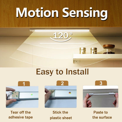 Skanto | Smart Motion-Sensitive LED Under Cabinet Light