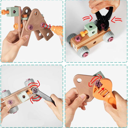 Skanto | TinyHands – Kids' Tool Set for Role-Play and Learning | Safe Toy Tools for Toddlers and Preschoolers