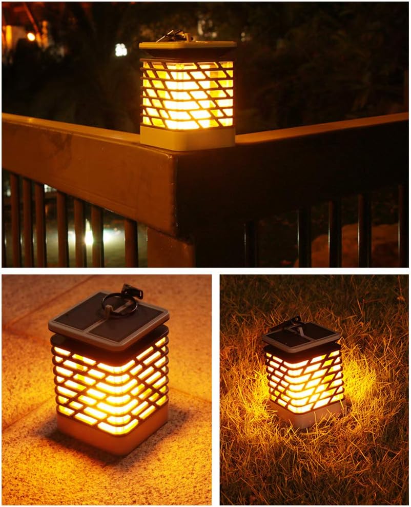 Skanto | Solar-Powered LED Garden Lantern with Ribbed Design – Decorative Outdoor Lighting for Garden