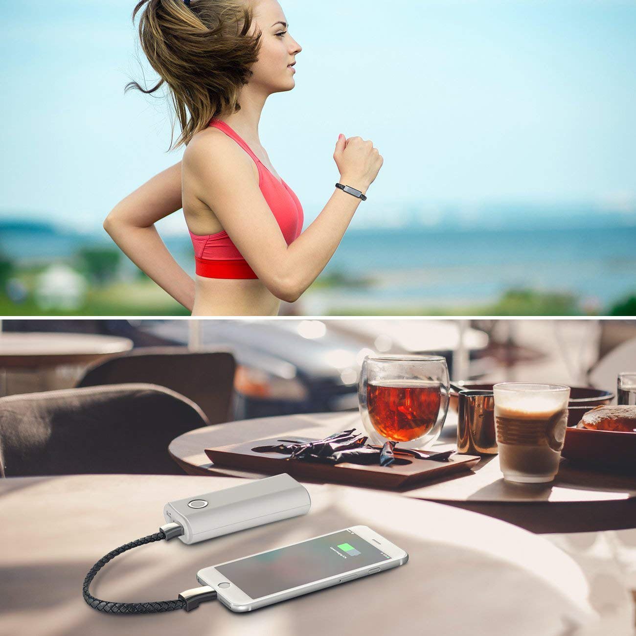 BowLift | Sports Bracelet USB Fast Charging Cable