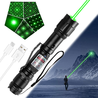 BowLift | Flashlight Rechargeable Green Outdoor LED Torch