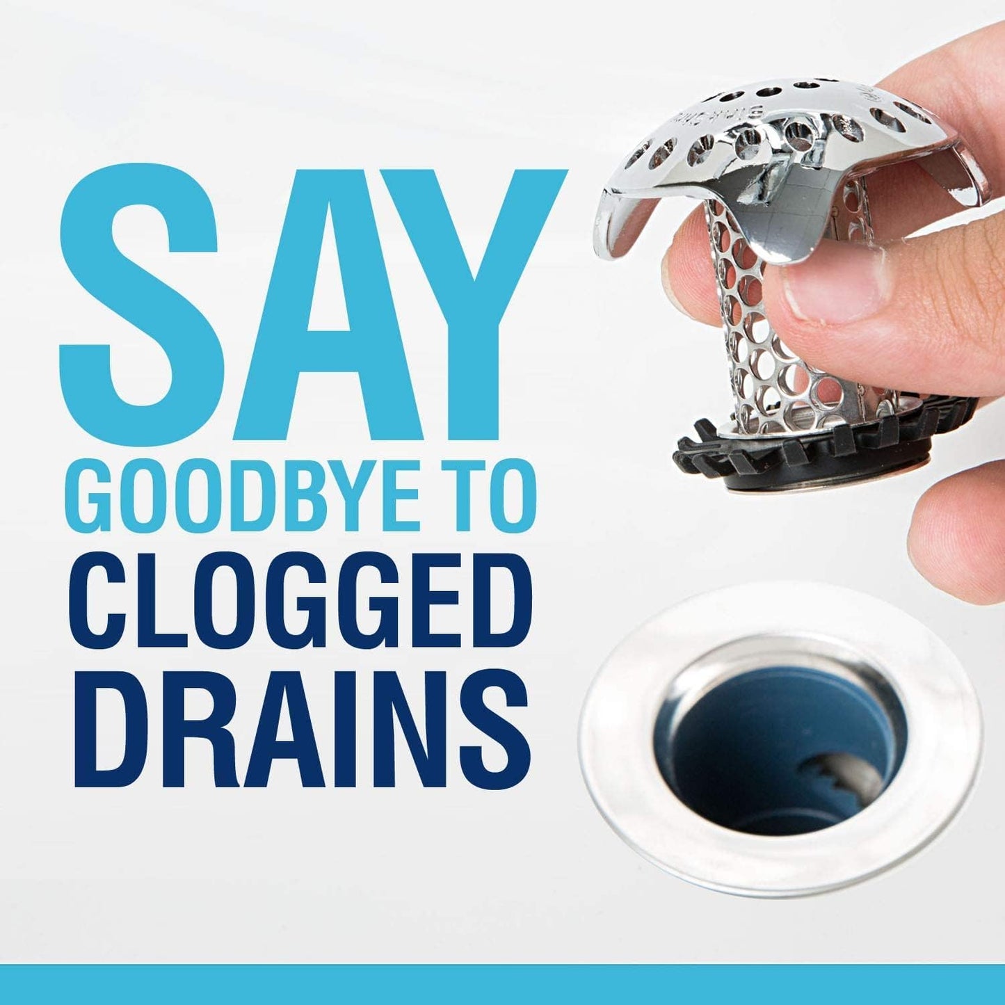 BathTub Drain Hair Catcher – Effortlessly Catches Hair Without Clogs Bowlift