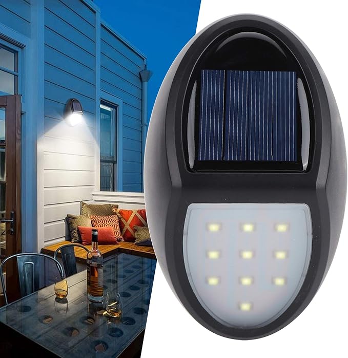 Skanto | Solar LED Wall Light for Outdoors – Weather-Resistant, Energy-Saving, and with Motion Sensor