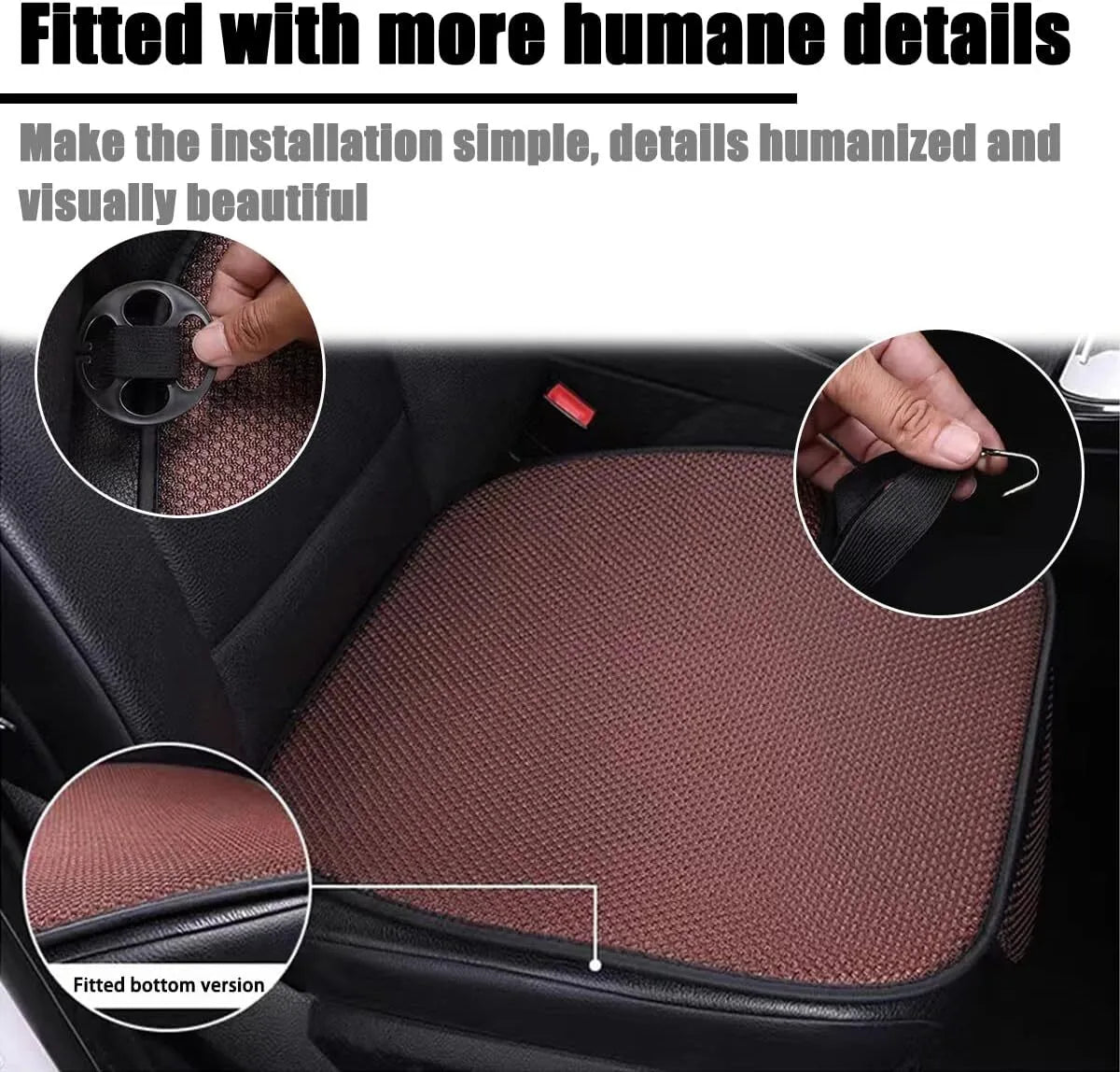 BowLift | Non-slip car pillow made of ice silk, suitable for summer use