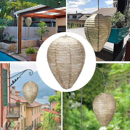 BowLift | Wasp Nest Defense Lamp – Hanging Protection Net Against Wasps and Insects