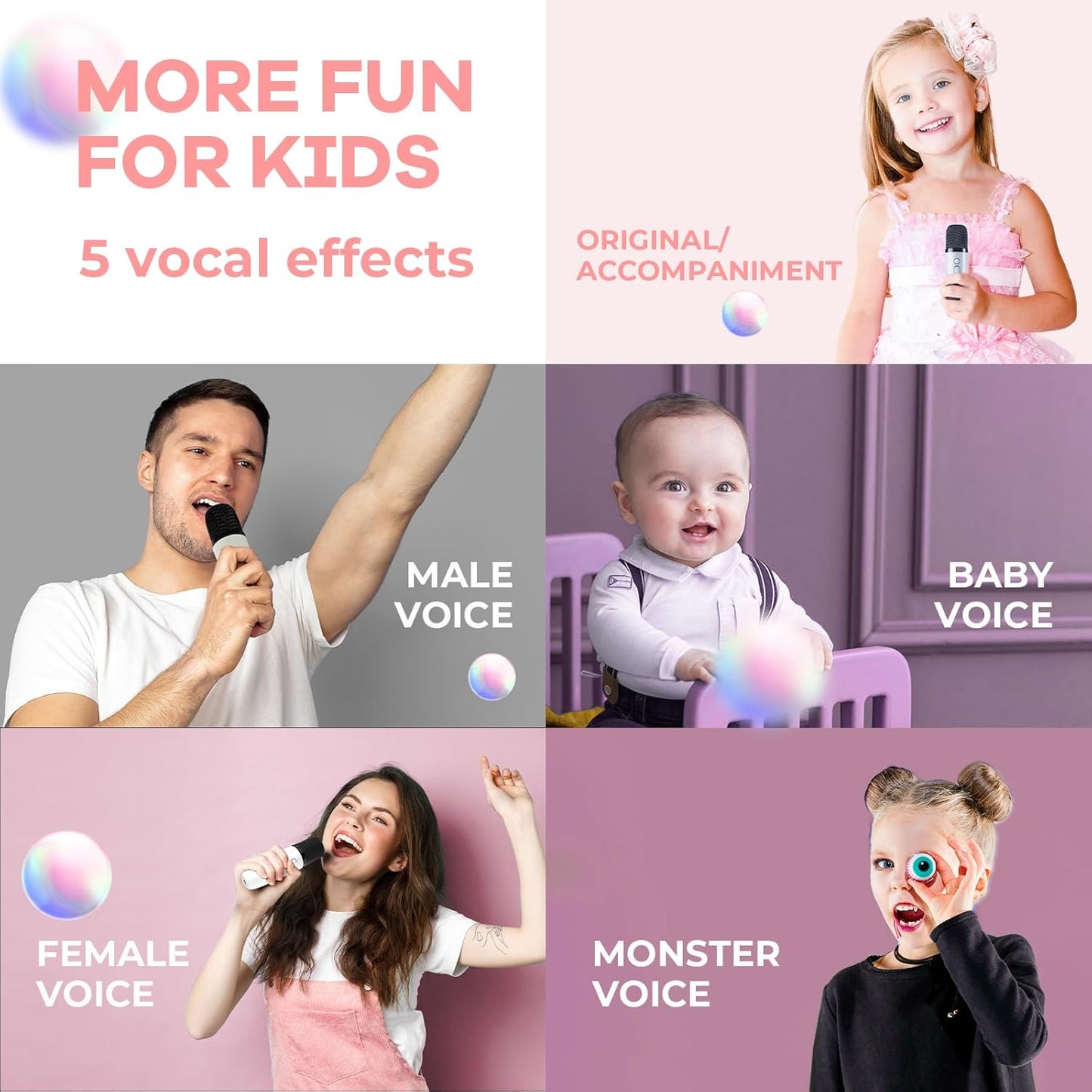 Skanto | Portable Mini Karaoke Machine with Bluetooth Speaker and 2 Wireless Microphones – Veylo